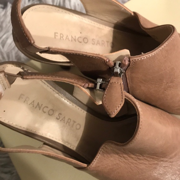 Franco Sarto Peep Toe Heels - Picture 5 of 7
